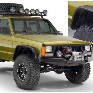 BW-10922-07 Bushwacker Flat Style Fender Flares set of 4 image 1